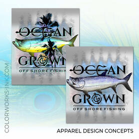 Apparel Design Concepts - Commissioned Ocean Grown Set 2